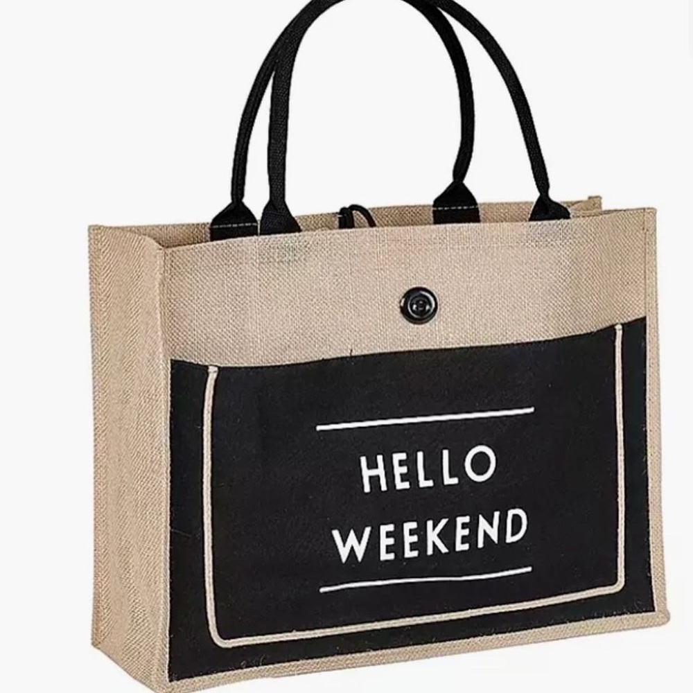 Hello Weekend Tote